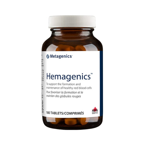 Hemagenics support pour les globules rouges sains - Metagenics