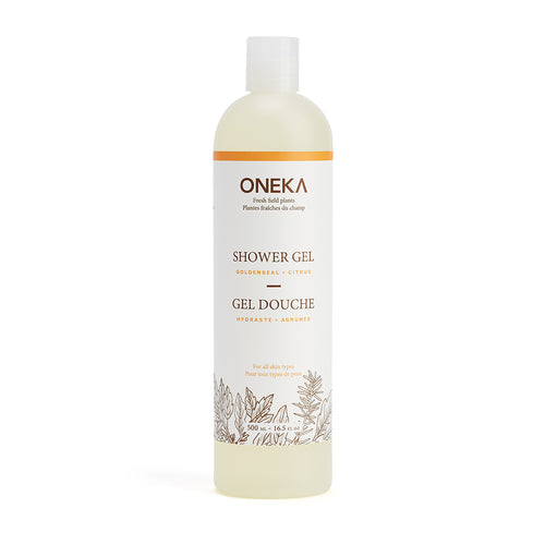 Gel douche à l’hydraste et aux agrumes - Oneka