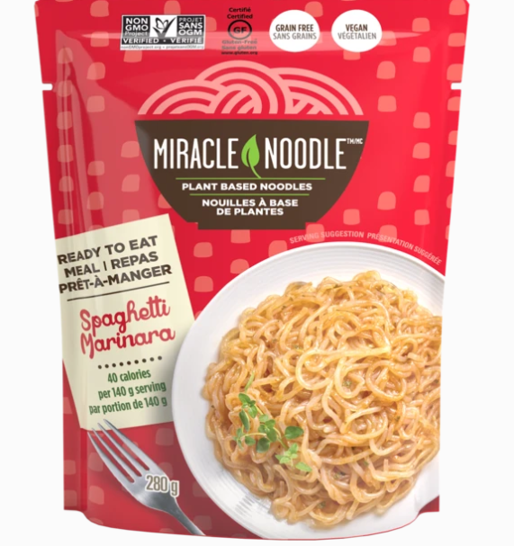 Repas Pret Spaghetti Mainara Miracle Noodle