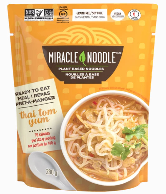 Repas Pret Thai tom yum Miracle Noodle