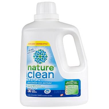 Détergent à 99.9% naturel non parfumé - Nature Clean