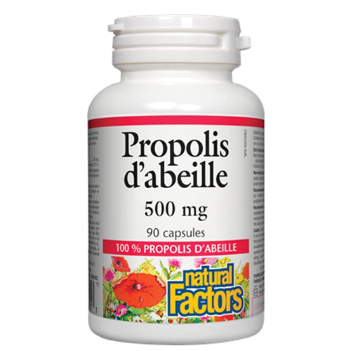 Natural Factors - Propolis d’abeille (500mg) - Natural Factors