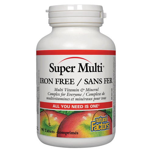 Multi vitamines sans fer - Natural Factors