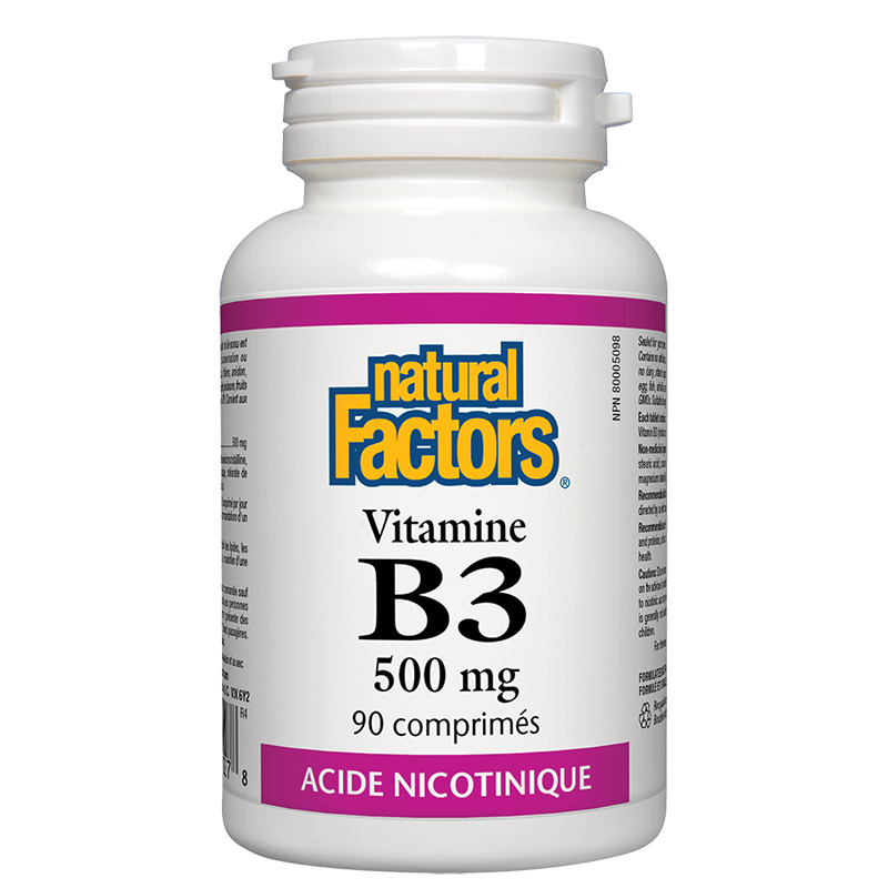 Vitamine B3 500 mg - Natural Factors