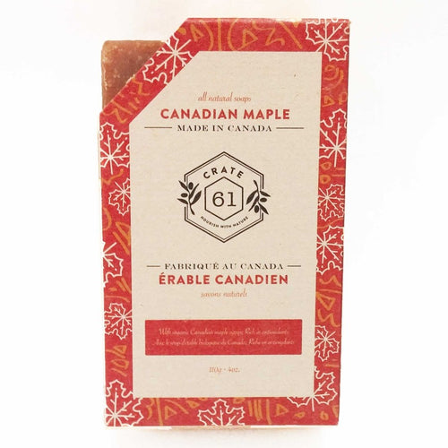 Savon de castille fait au canada à l’érable - Crate 61 Organics