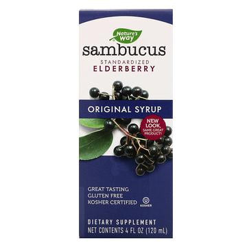 Sambuctus - Sirop de sureau normalisé biologique - Nature’s Way