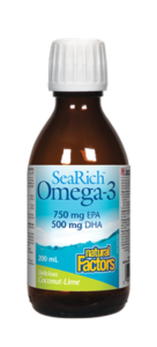SeaRich Oméga-3 - Saveur noix de coco et lime - Natural Factors