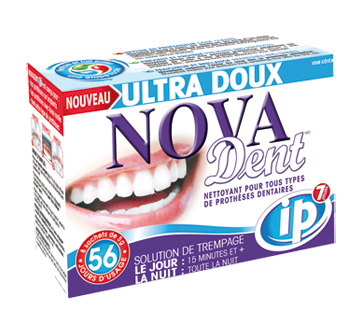 Novadent, nettoyant pour dentier ultra doux - Novadent