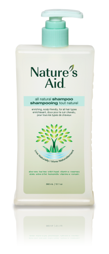 Shampooing tout naturel à la vanille et bergamote - Nature’s Aid