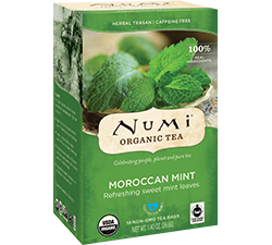 Thé Vert Menthe Marocaine - Numi Organic Tea