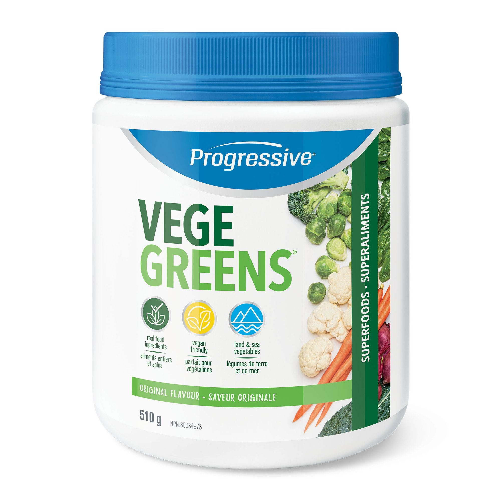Vege Greens - Saveur originale - Progressive