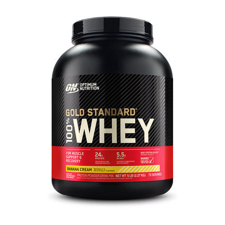 Protéine de lait whey  gold standard - 2.27 kg, 73 portions - Optimum Nutrition