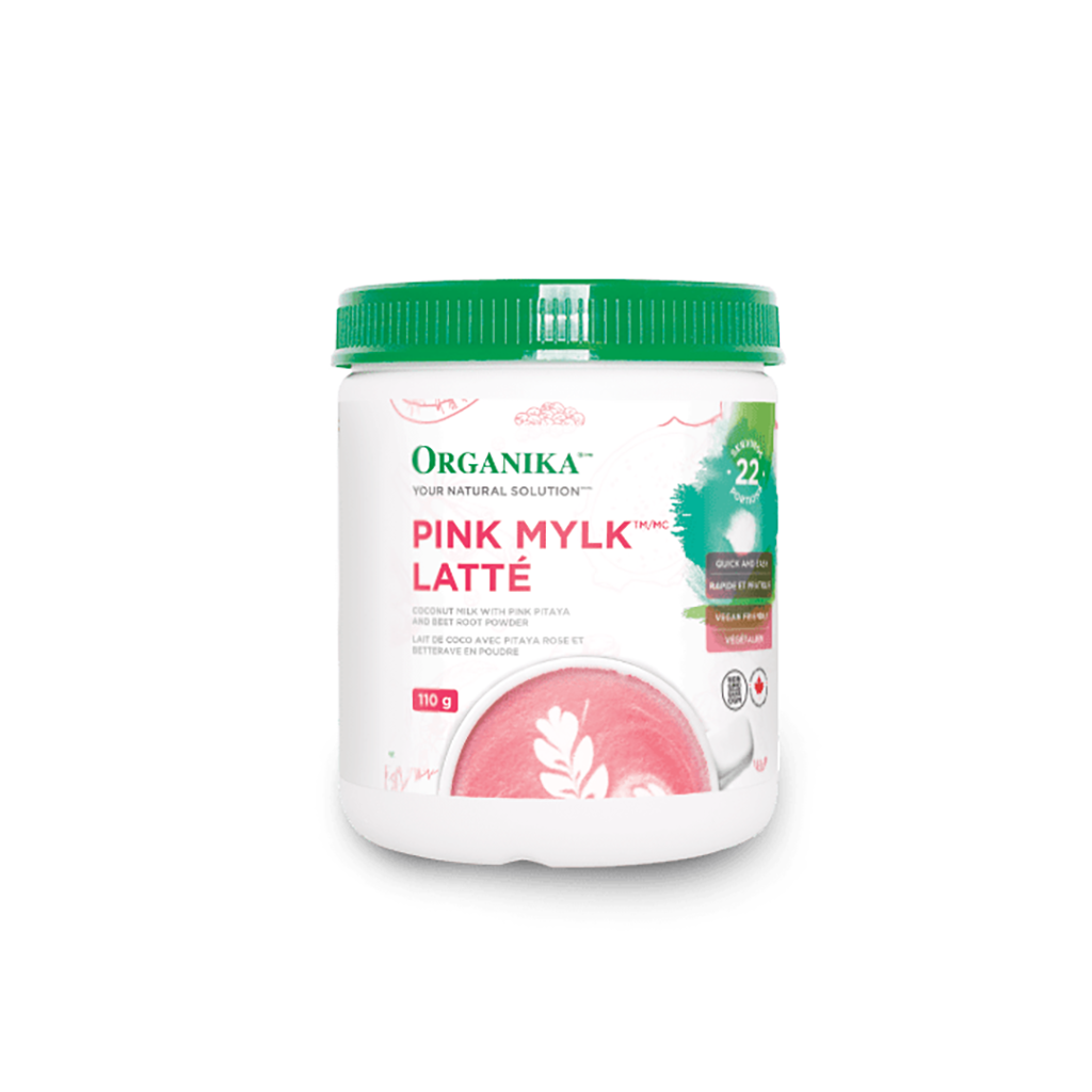 Pink Mylk Latte - Lait de coco avec pitaya rose et betterave en poudre - Organika