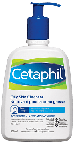 Nettoyant pour la peau grasse à tendance acnéique (peau normale à grasse) - Cetaphil