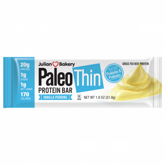 Barre protéiné saveur vanille - Paleo Protein Bar