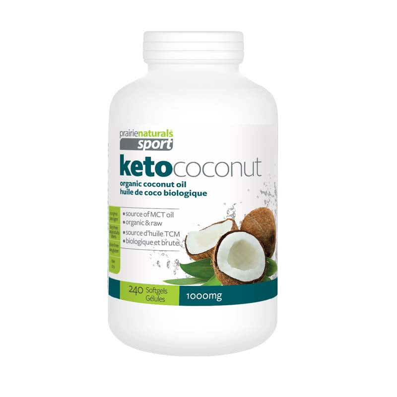 Huile de coco biologique Keto coconut - Prairie Naturals