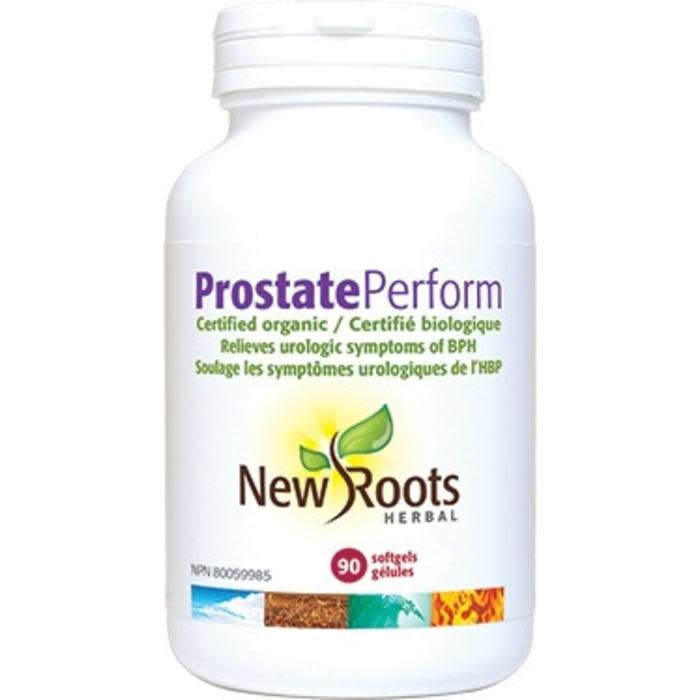 Prostate Perform, soulage les symptôme urologiques de l’HBP - New Roots Herbal