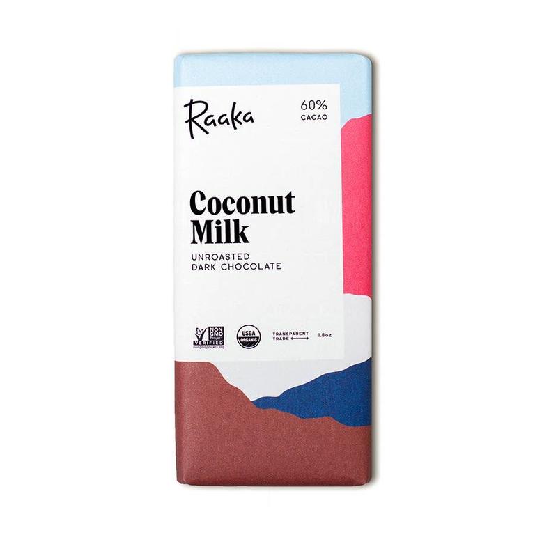 Chocolat au lait de coco 60% - Raaka