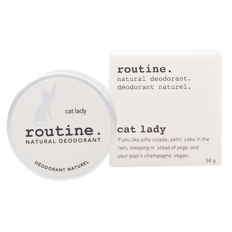 Déodorant naturel cat lady - Routine