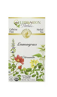 Thé bio sans cafféine à la citronnelle - Celebration Herbals