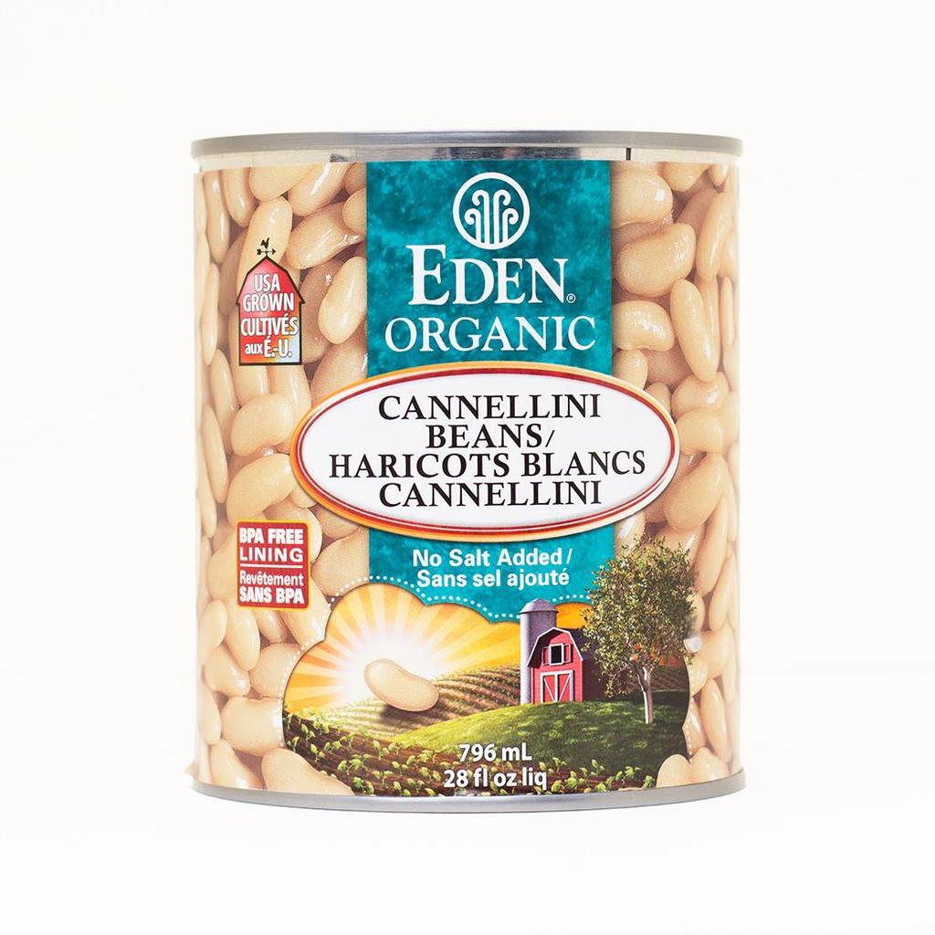 Haricots blancs cannellini (grand) - Eden Food