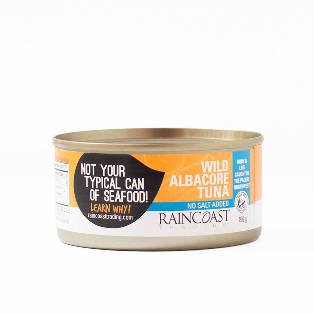 Thon sauvage albacore sans sel ajouté - Raincoast Trading