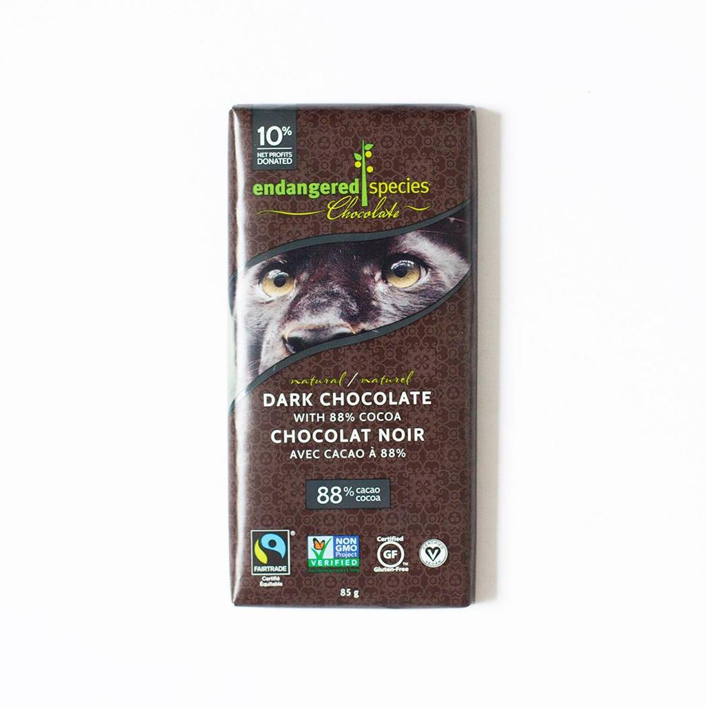 Chocolat noir 88% - Endangered Species