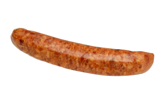 Saucisse maison, bacon cheddar