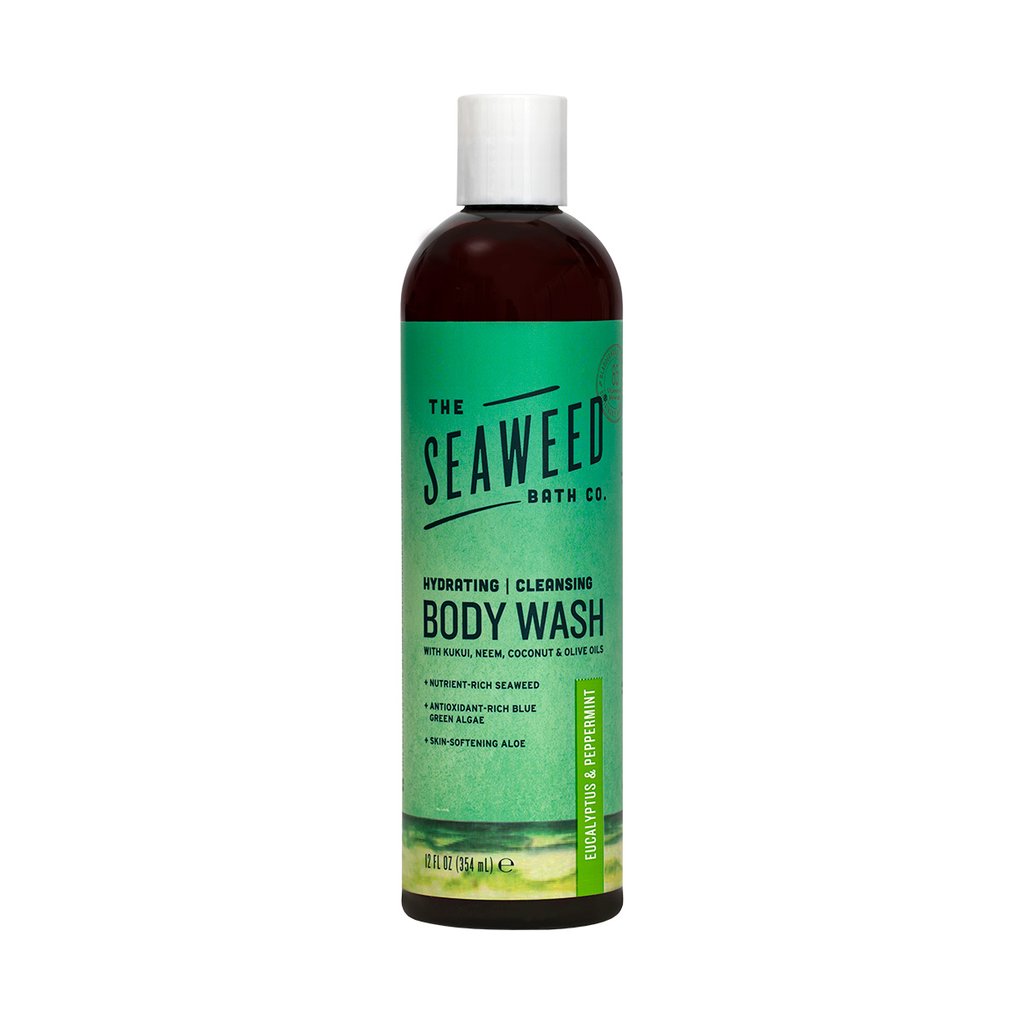 The Seaweed Bath Co, savon pour le corps hydratant, menthe poivrée et eucalyptus - The Seaweed Bath Co