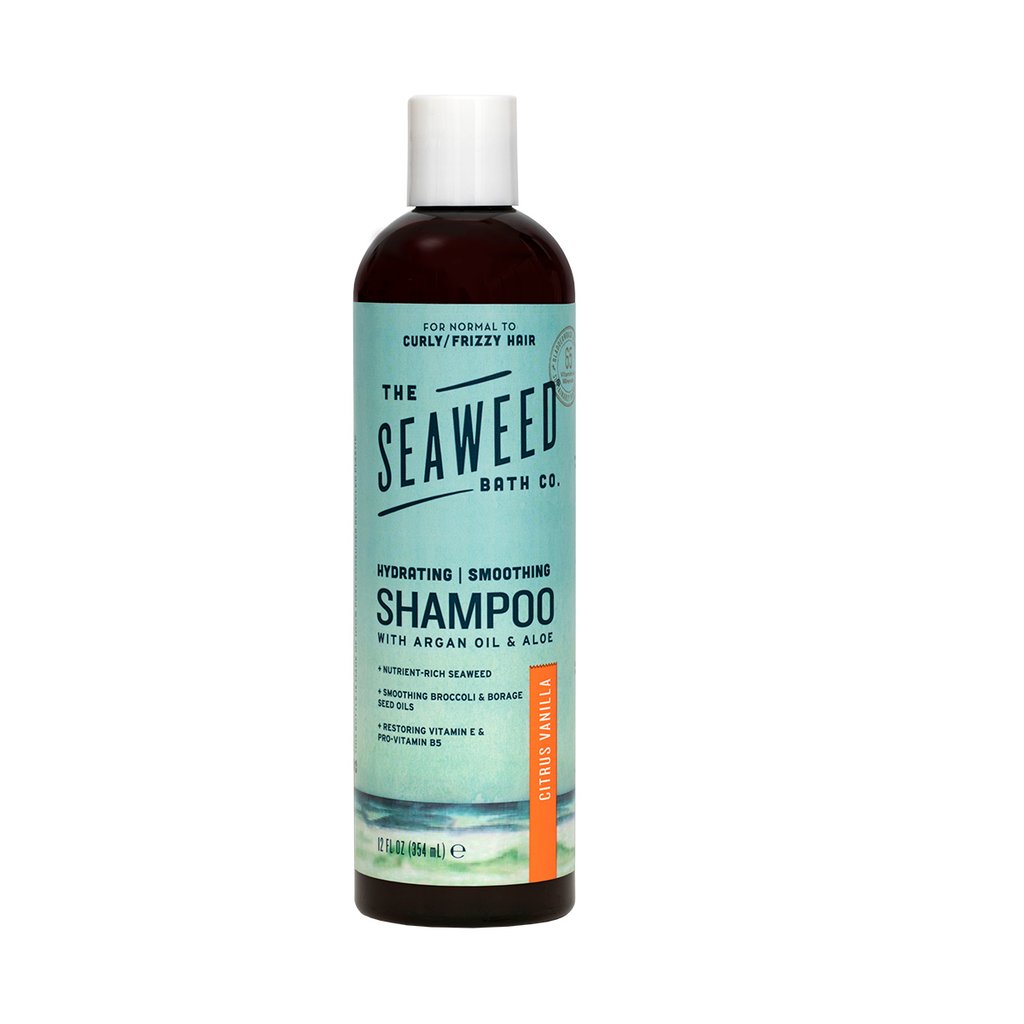The Seaweed Bath Co, shampoing pour cheveux lisse et frisés, agrumes et vanille - The Seaweed Bath Co