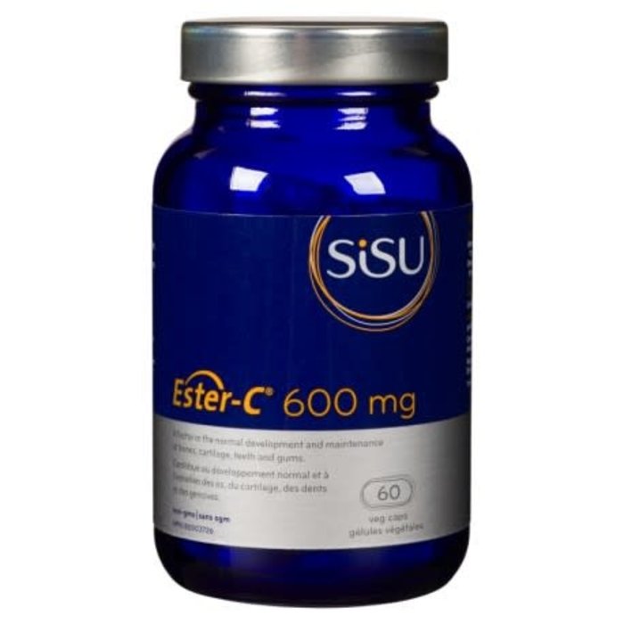 Gélule Ester-C 600 mg, aide au maintien de la fonction immunitaire - Sisu