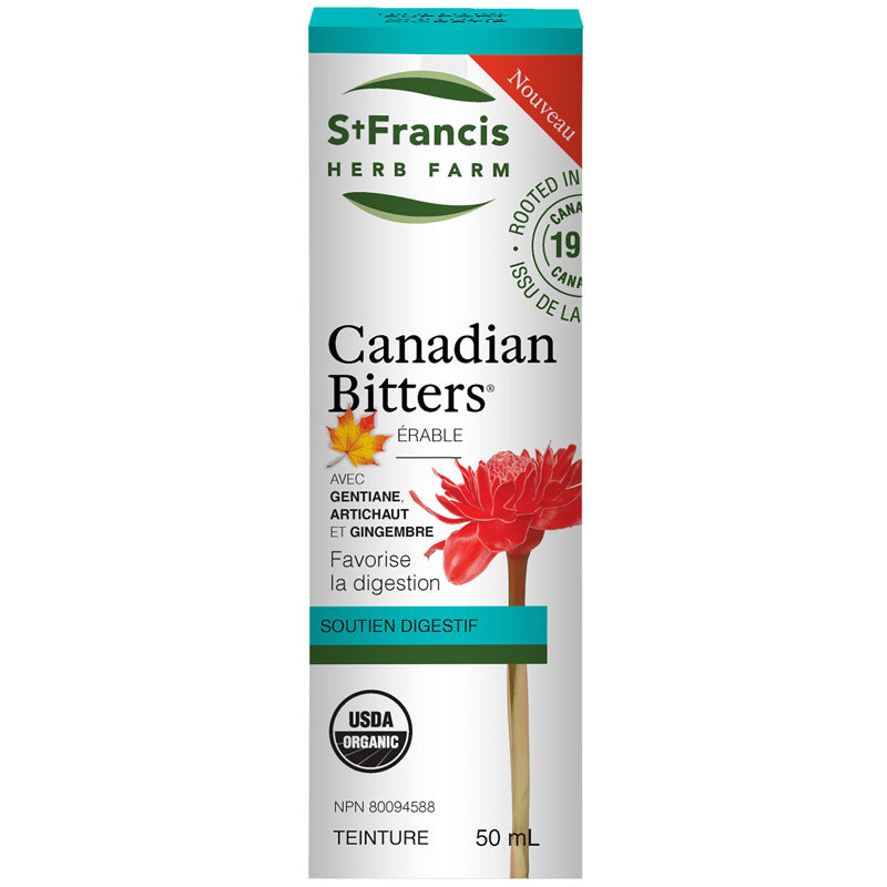 Canadien bitters digestifs amers - St Francis Herb Farm