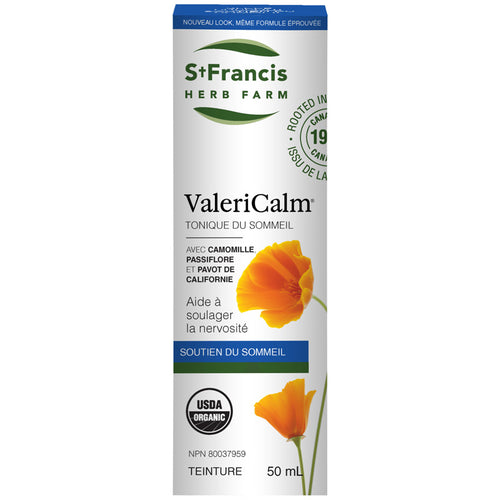ValeriCalm pour sommeil et anxiété - St Francis Herb Farm