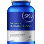 Gélule Multivitamine 50+ suprême avec Co Q10 pour le soutien de la santé Cardiovasculaire - Sisu