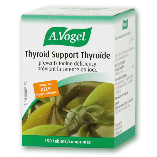 Support pour la thyroïde prévient la carence en iode - A.Vogel