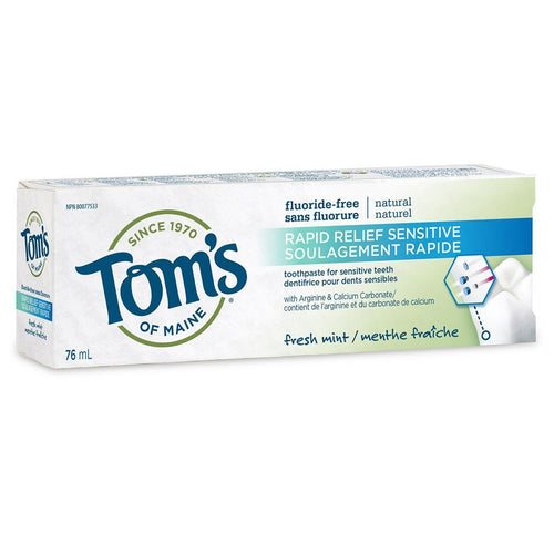 Dentifrice pour dents sensibles menthe fraîche - Tom's of maine
