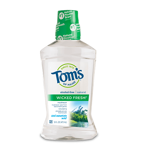 Tom's of maine, rince bouche sans alcool, menthe fraîche - Tom's of maine