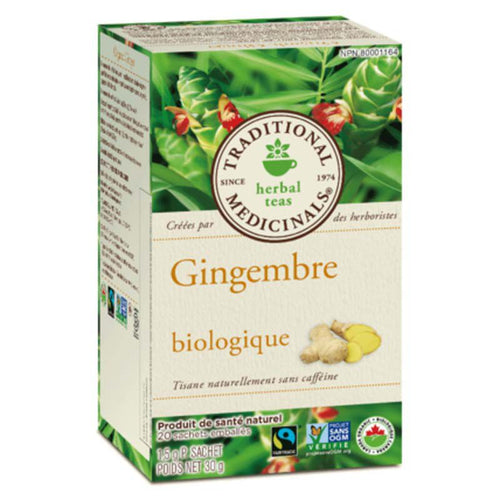 Thé bio au gingembre - Traditional Medicinals