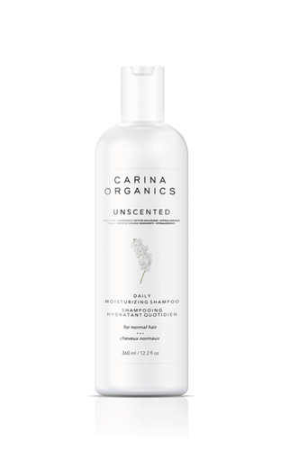 Shampooing hydratant quotidien sans parfum - Carina Organics