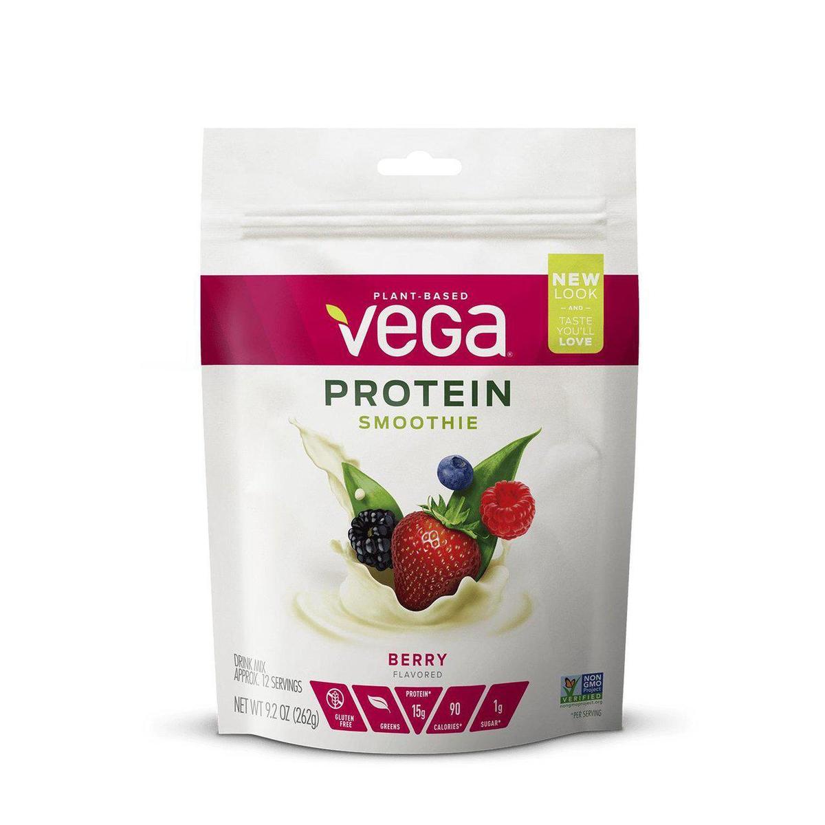 Smoothie protéiné à base de plantes saveur baies - Vega
