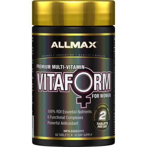 Multivitamine pour femme VitaForm  - 60 capsules - AllMax Nutrition