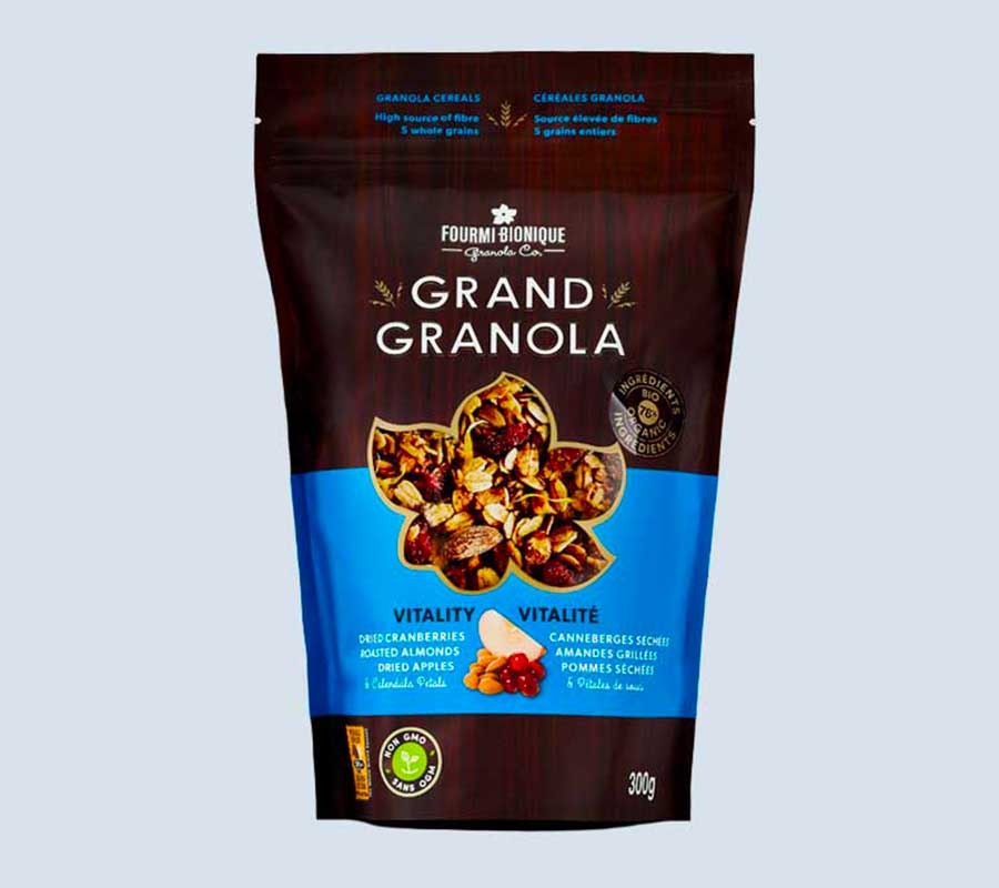 Grand granola vitalité fourmi bionique