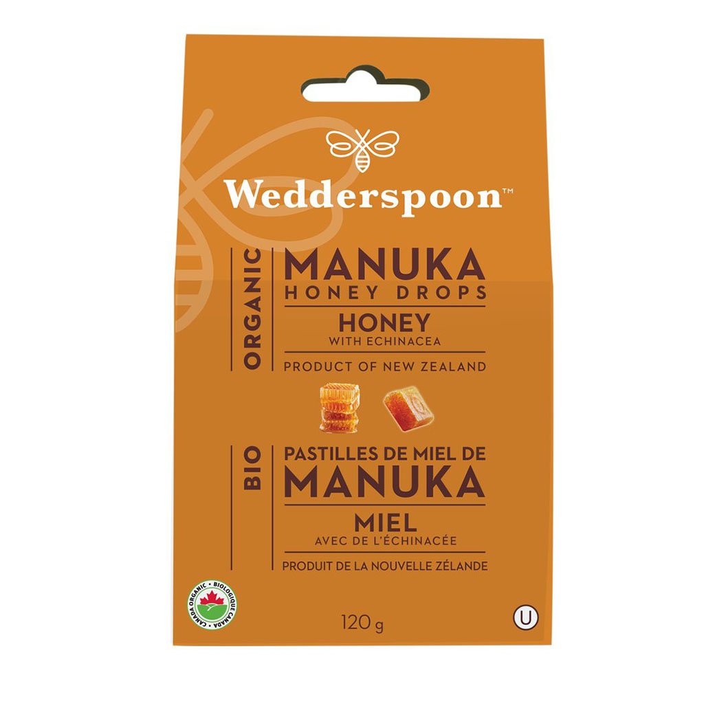 Pastilles de miel de manuka (miel avec de l’échinacée) - Wedderspoon