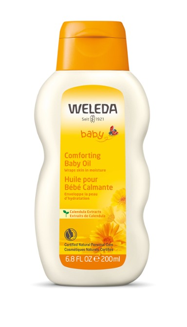 Weleda, huile calmante pour bébé, extrait de calendula - Weleda
