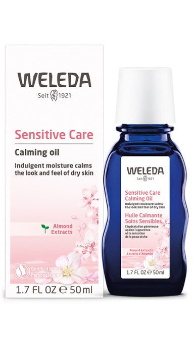 Huile calmante - soins sensibles à l'huile d'amande - Weleda