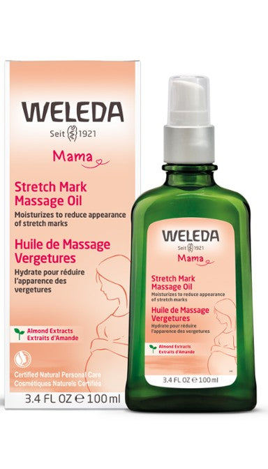 Huile de massage anti vergetures - Weleda