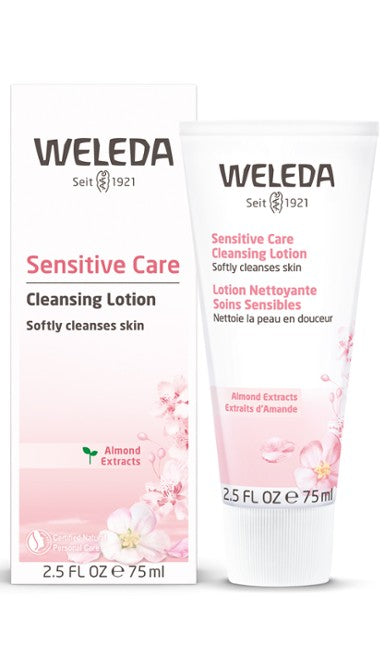 Lotion nettoyante - soins sensibles à l'huile d'amande - Weleda