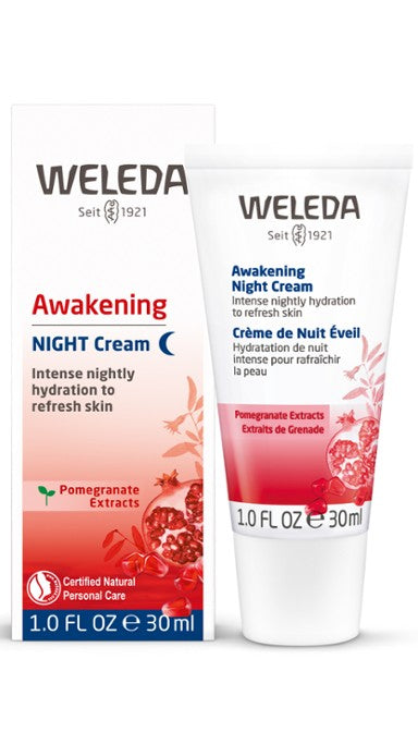 Crème de nuit Éveil - (formule à l'huile de graines de grenade) - Weleda