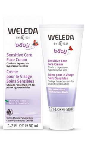 Weleda, crème pour le visage soins sensibles pour bébé - Weleda