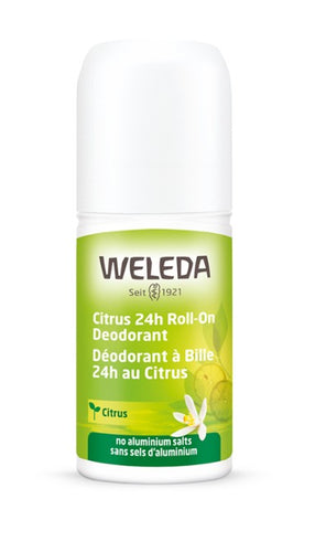 Weleda déodorant roll-on sans sels d'aluminiums, citrus - Weleda